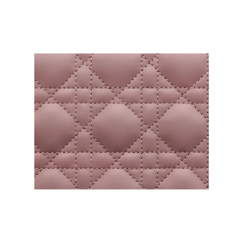 DIOR Lady Dior Sheepskin Lady Dior Bag, Handheld Shoulder Bag, Crossbody Bag Women's Peony Pink-4