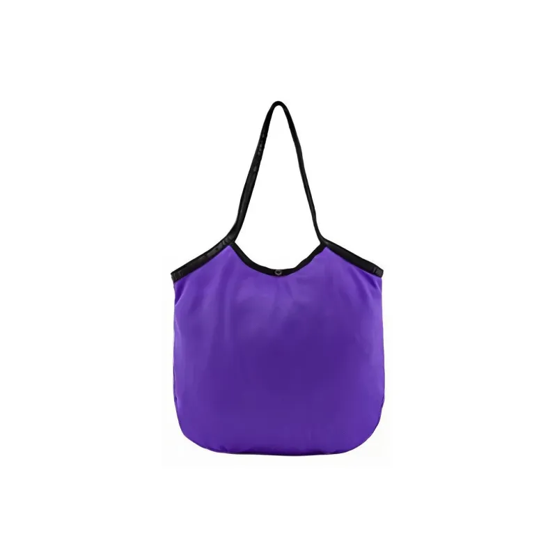 THE NORTH FACE Mesh Portable Crossbody Bag, Shoulder Bag Unisex Gravel Sand/Purple-6