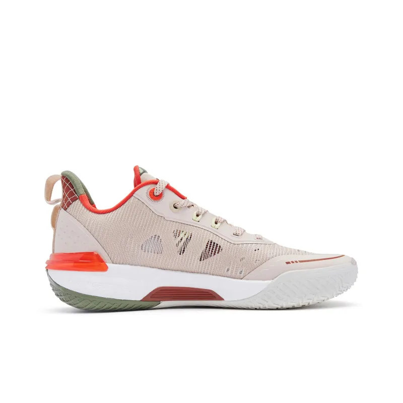 QIAODAN FE2.0 Dragon Boat Festival Low Top Q KUNGFU TURBO Basketball Shoes Men's Dusty Mocha-1