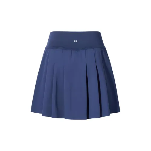 UNIQLO Swedish Athlete Joint Series Casual Short Skirts Women's Blue