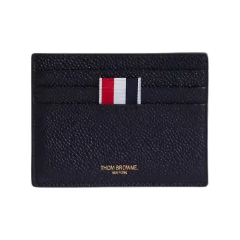 THOM BROWNE 4 Bar Logo Stamp Cardholder