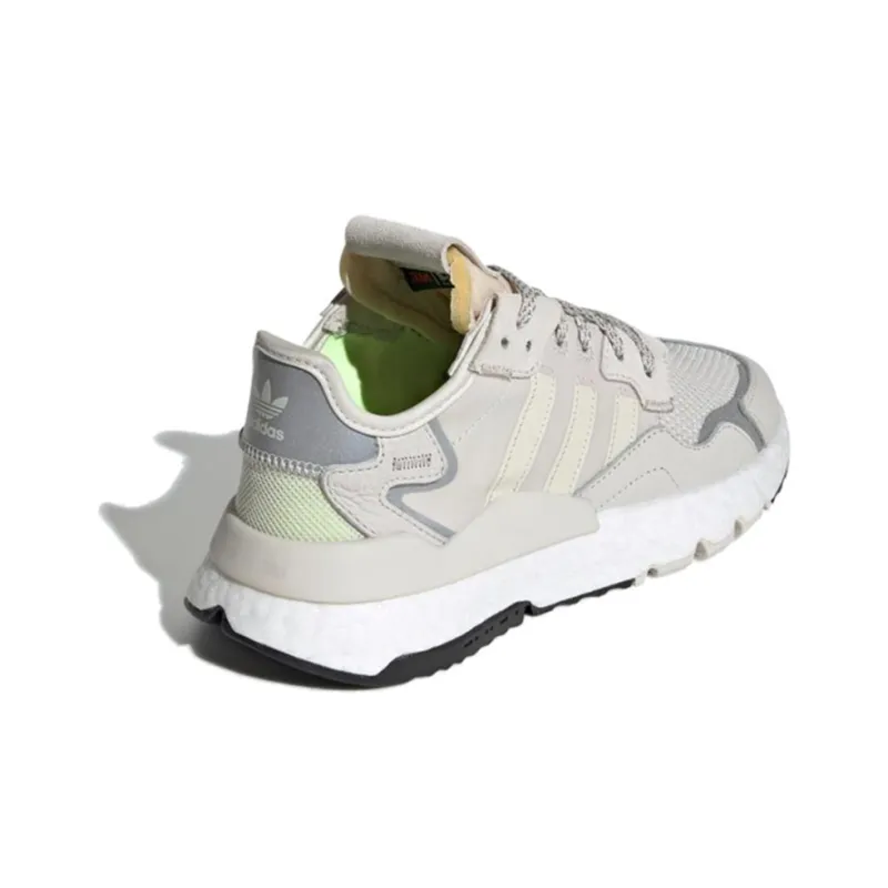 Adidas Nite Jogger 3M Raw White Women's-3