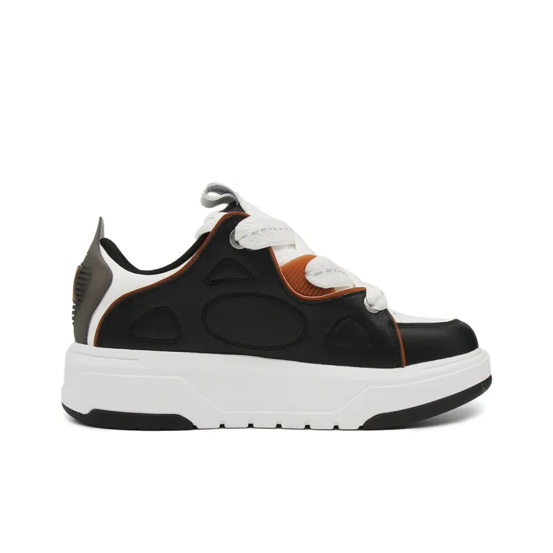 Hurley Puffy Shoes Durable Breathable Low-Top Skateboard Shoes Unisex-6
