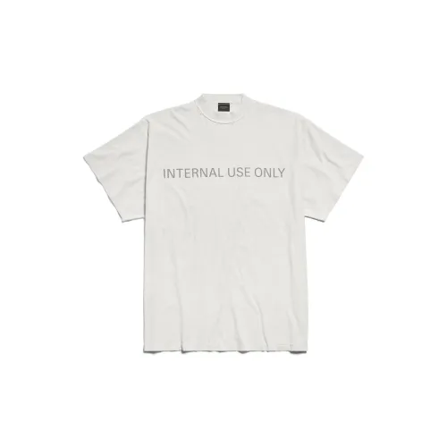 Balenciaga FW24 'Internal Use Only' Inside-Out T-Shirt White