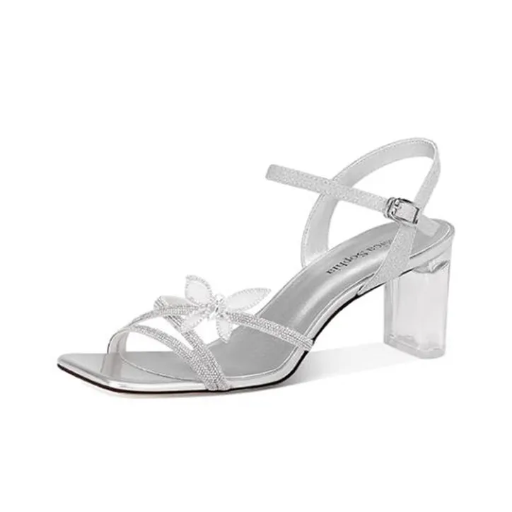 JESSICA SOPHIA Strap Sandals 6cm Women's-5