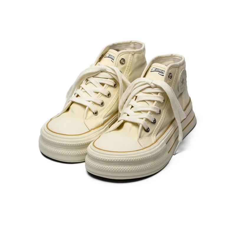Zun'er Durable Breathable Lightweight High-Top Canvas Shoes Unisex-2