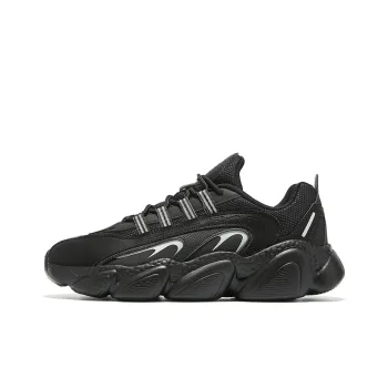 Erke Sweetheart 2.0 Running Shoes Men Low Top Jet Black