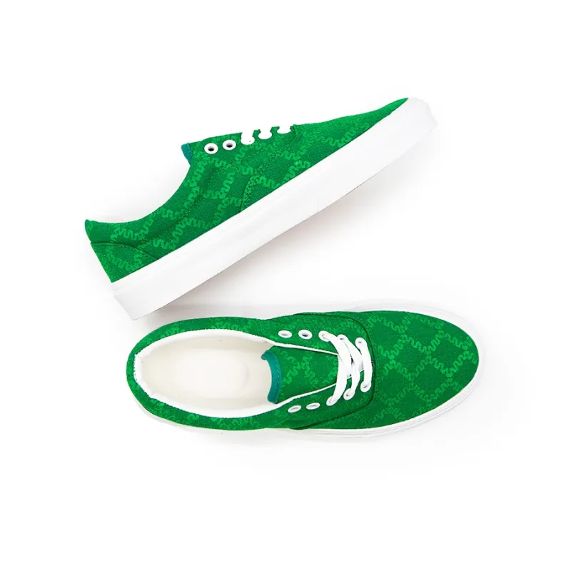 I'm shopping Skateboard Shoes Unisex Low Top Green-5
