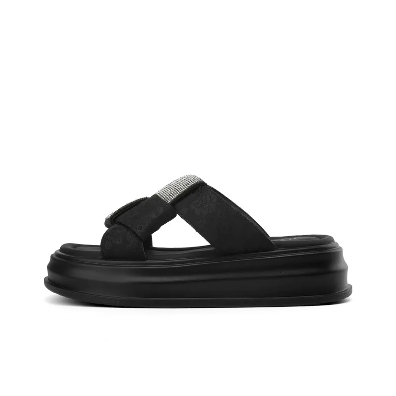 JOSINY PU Polyurethane Slip-Resistant Abrasion-Resistant Slide Slippers Women's-0
