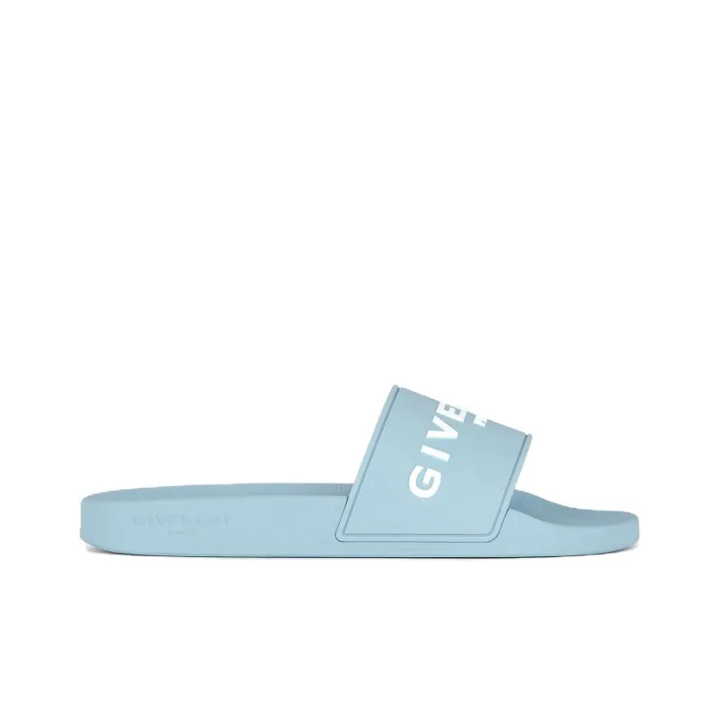 Givenchy Logo embossed Matte Slides-1