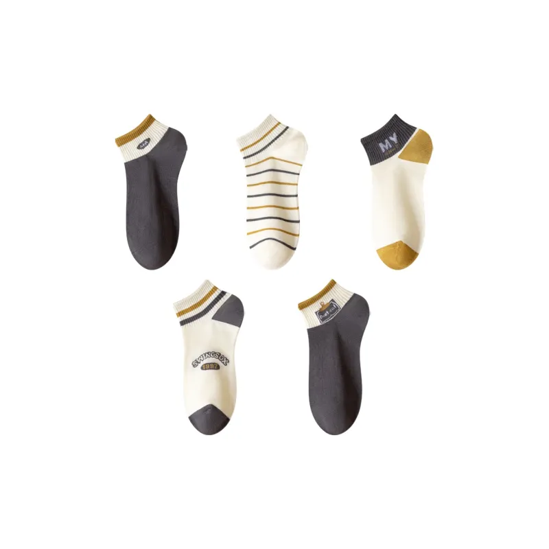 MIIOW Cool One Summer Series Ankle Socks Unisex 5 Pack-5