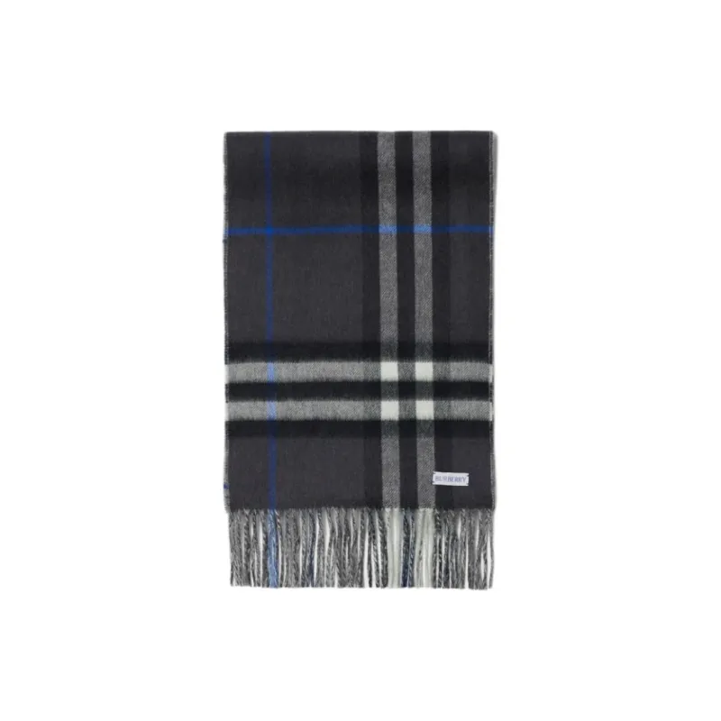 Burberry Vintage Checked Reversible Fringed Scarf-2