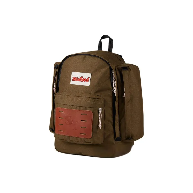 JanSport Polyester Backpack Men's Brown-2