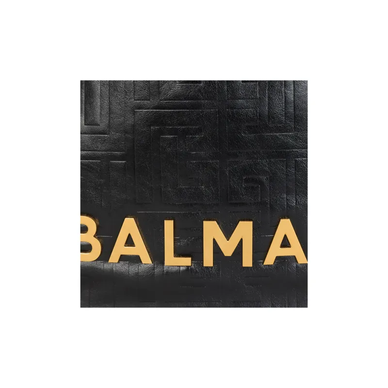 BALMAIN Large 1945 Soft Hobo Bag-5