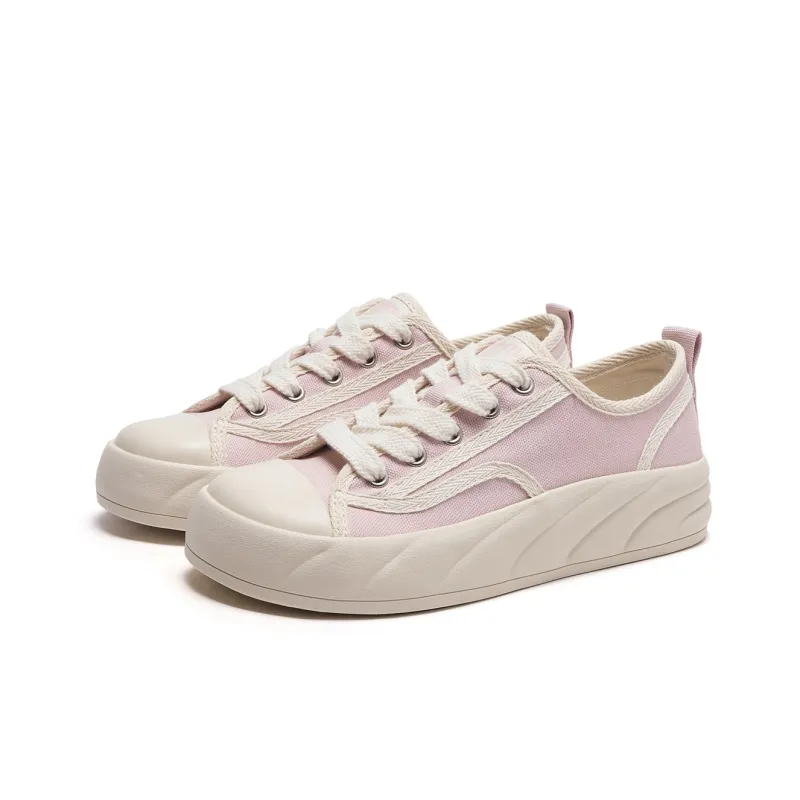 Hotwind Height Increasing Slip Resistant Canvas Shoes Women's-6