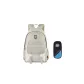 Khaki Beige White+Pen Pouch