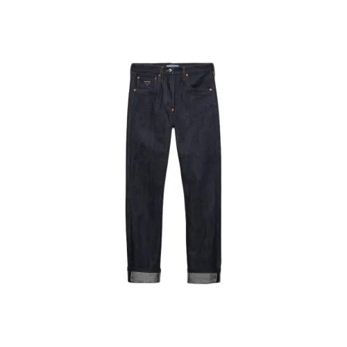 PRADA Jeans Women's Marine Blue