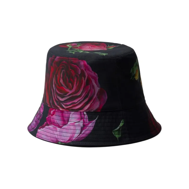 PRADA Floral-print Reversible Bucket Hat-1