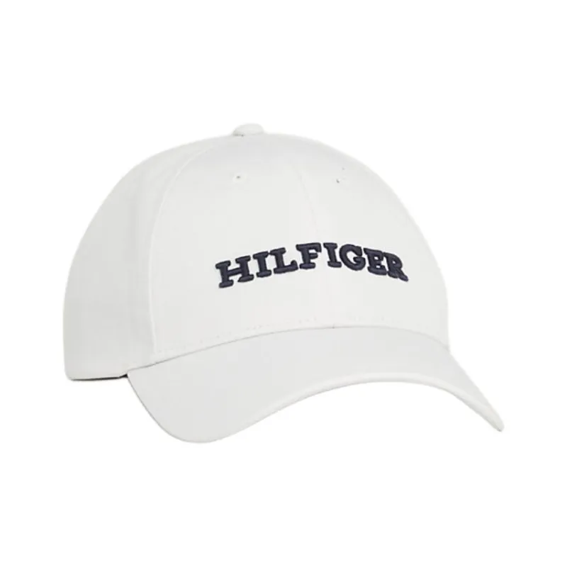 Tommy Hilfiger Polyester Baseball Caps Men's White-1