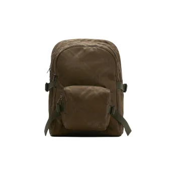 Burberry Polyamide Backpack Men's Dark Brown