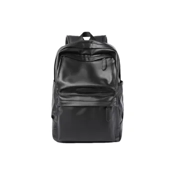 PULUWIRR PVC Versatile Minimalist Style Convenient Medium Firmness Multi Layer Storage Unisex Black