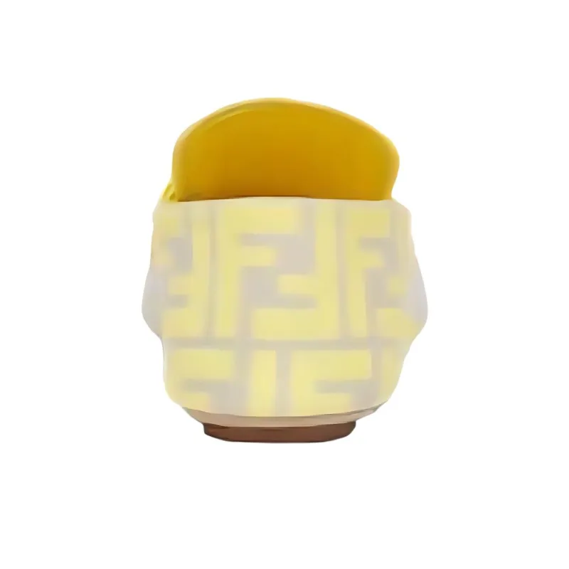 FENDI Baguette Beanie Shoes Women's Yellow-5