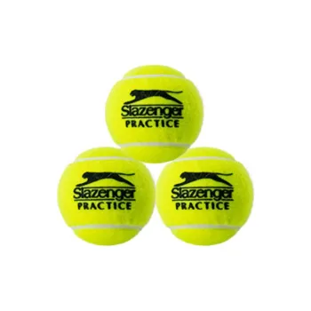 Slazenger Tennis Balls Wool Training Ball Indoor Training Ball Yellow Green