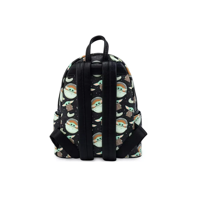 Disney Synthetic Material Backpack Mini Unisex Black-2