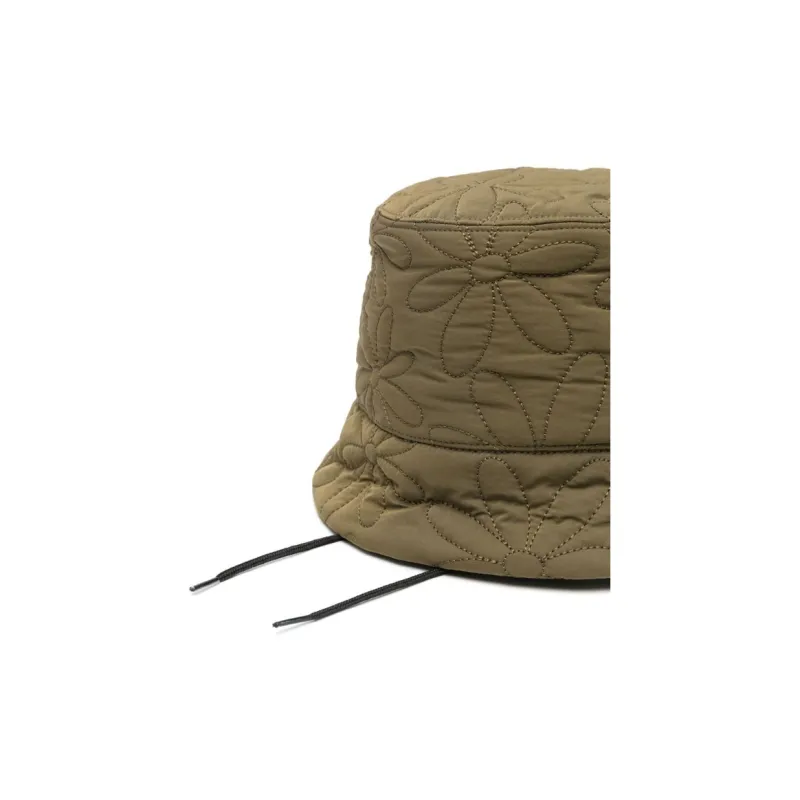 Sandro Polyester Bucket Hats Women's Olive Green-1