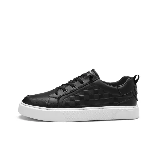 SEPTWOLVES Skateboard Shoes Men Low-Top