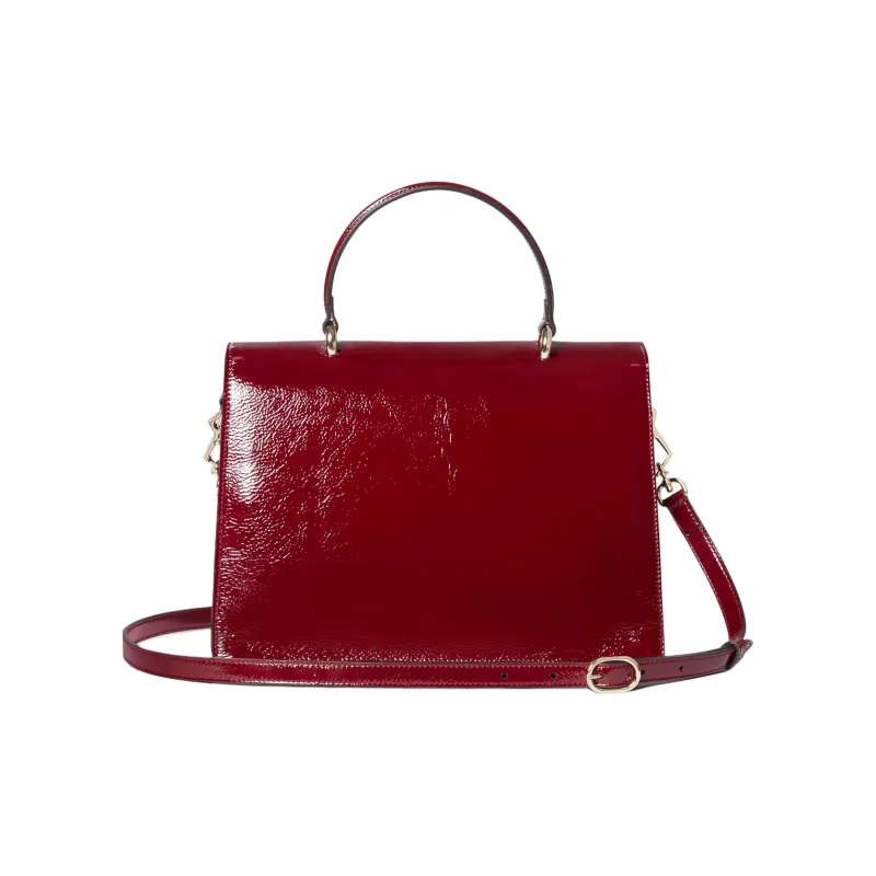 GUCCI Dionysus Patent Leather Crossbody Bag, Shoulder Bag, Handbag Medium Size Women's Red-3