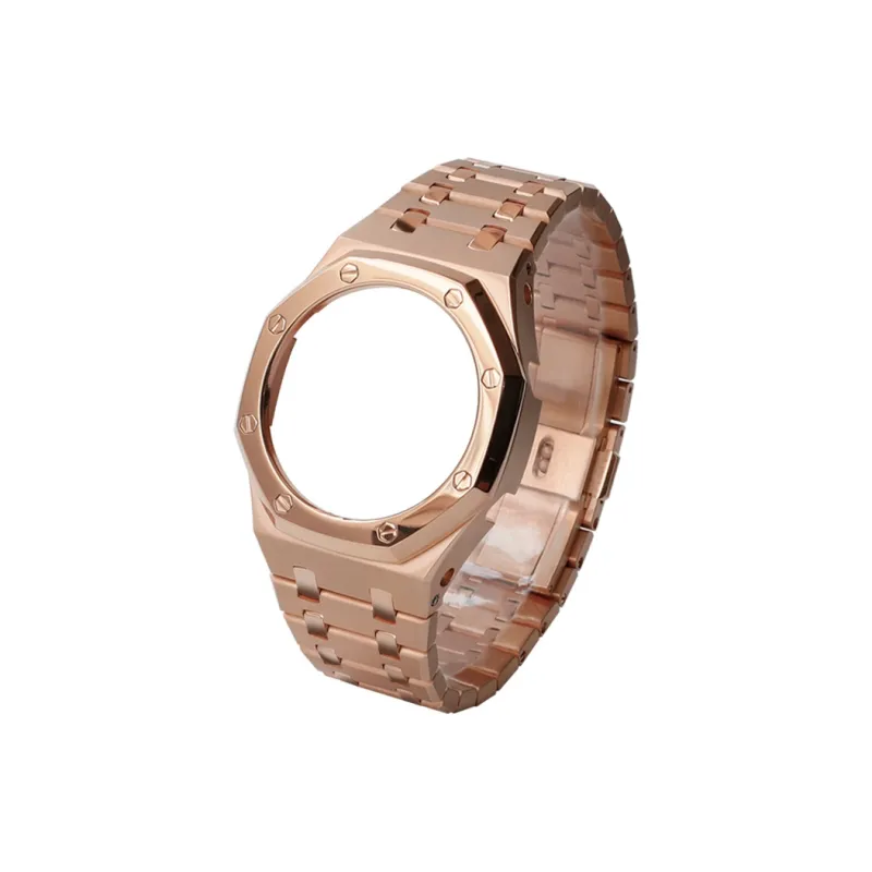 Keppot Farmer's Oak GA 2100/2110/B2100 Modified Stainless Steel Metal Mesh Strap Watch Case Unisex-8