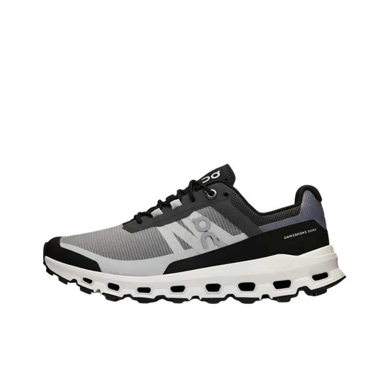 On Running Cloudvista Black White Women's-0
