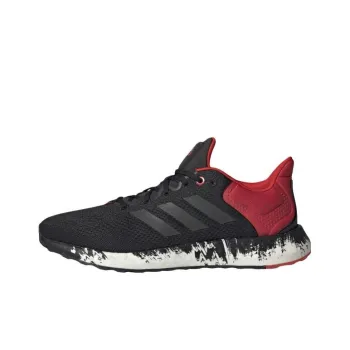 Adidas PureBoost 21 'Black Vivid Red'