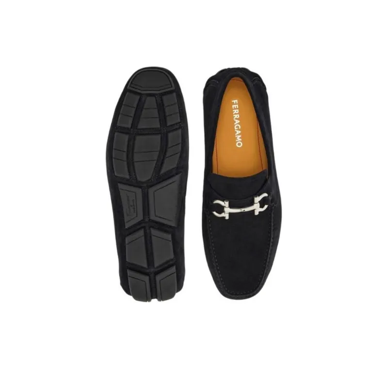 FERRAGAMO Loafers Men's Midnight Blue-4