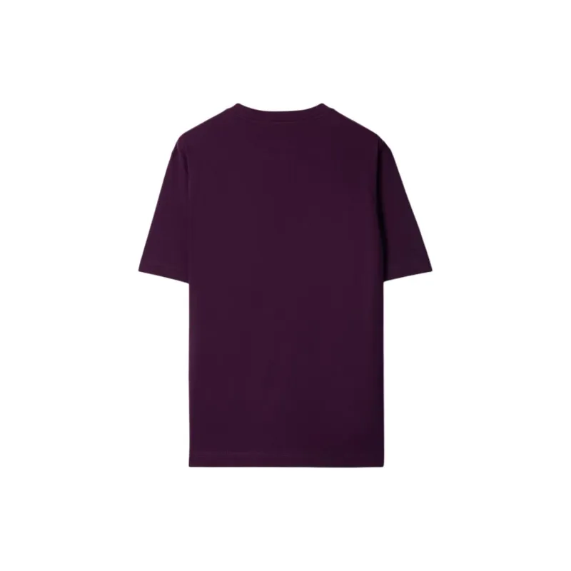 Burberry Logo-embroidered Cotton T-shirt-1