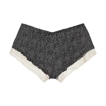 Victoria's Secret Evangeline Shorts / Lottie Dot Pajama Pants Women's Black Dot