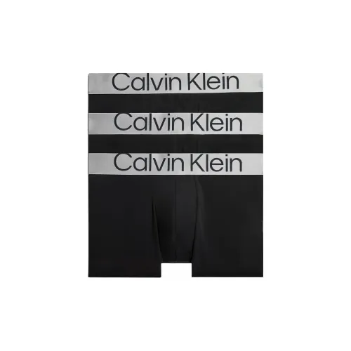 CALVIN KLEIN TRUNK 3PK Underpants Europe Version Men's 3 Pack Black