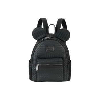 Disney PVC Polyvinyl Chloride Backpack Mini Unisex Black