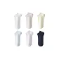 6-Pack (White+Light Blue+Pink+Yellow+Purple+Black)