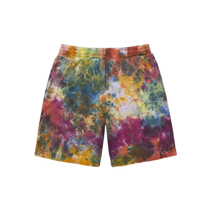 Supreme Overdyed Small Box Sweatshort Multicolor S - POIZON