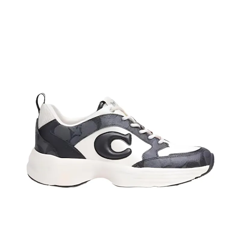 COACH Slip Resistant Low Top Casual Shoes Women's Black-1