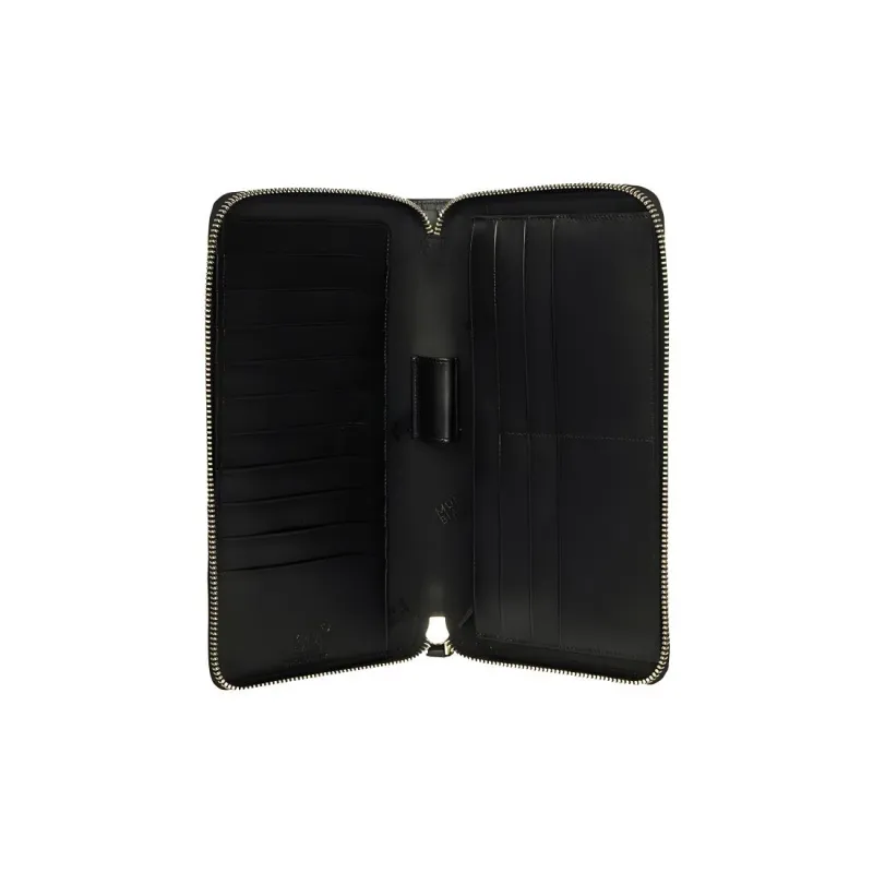 MONTBLANC Meisterstuck Leather Wallet Men's Black-3
