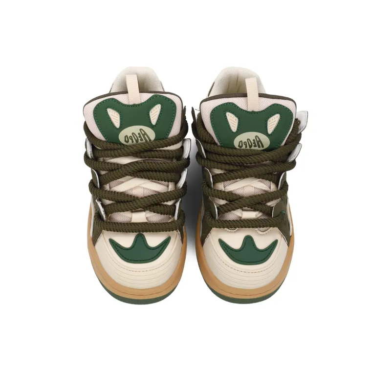 OHJC Slip-Resistant Cushioning Wear-Resistant Lightweight Breathable Low-Top Skateboard Shoes Unisex-55