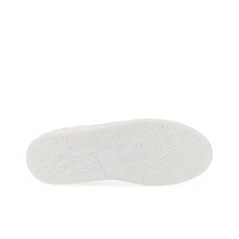 MSGM Contrast Heel-counter Leather Sneakers-4