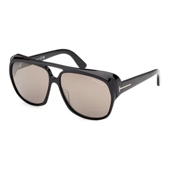 TOM FORD Jayden Square Frame Double Bridge Sunglasses