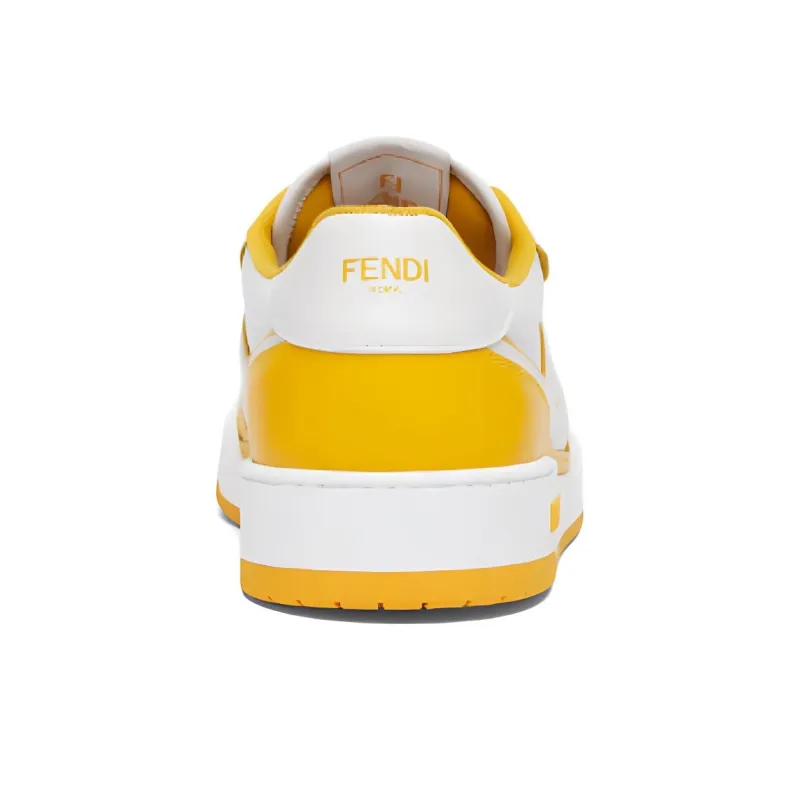 FENDI Match Panelled Low Top Sneakers-3