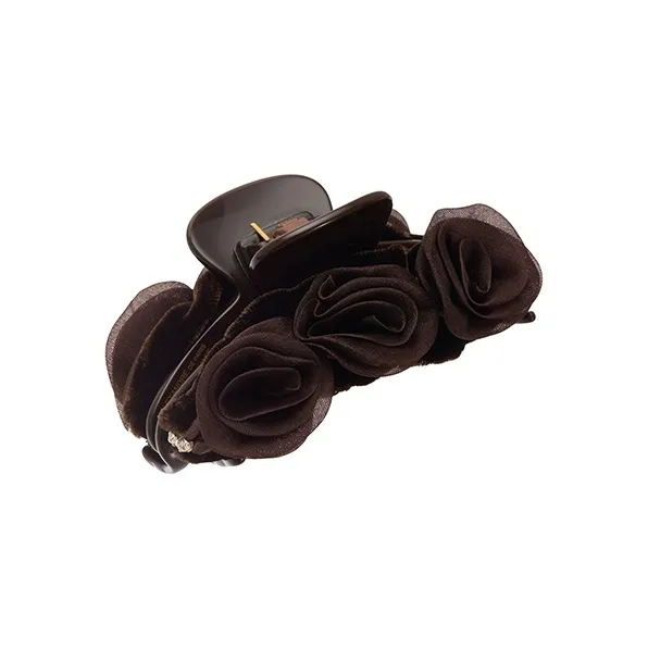 ALEXANDRE DE PARIS Viscose, Silk Medium Size Claw Clip Hair Accessory Headpiece Women's-1