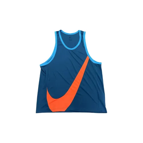 Nike Tank Tops Men Blue