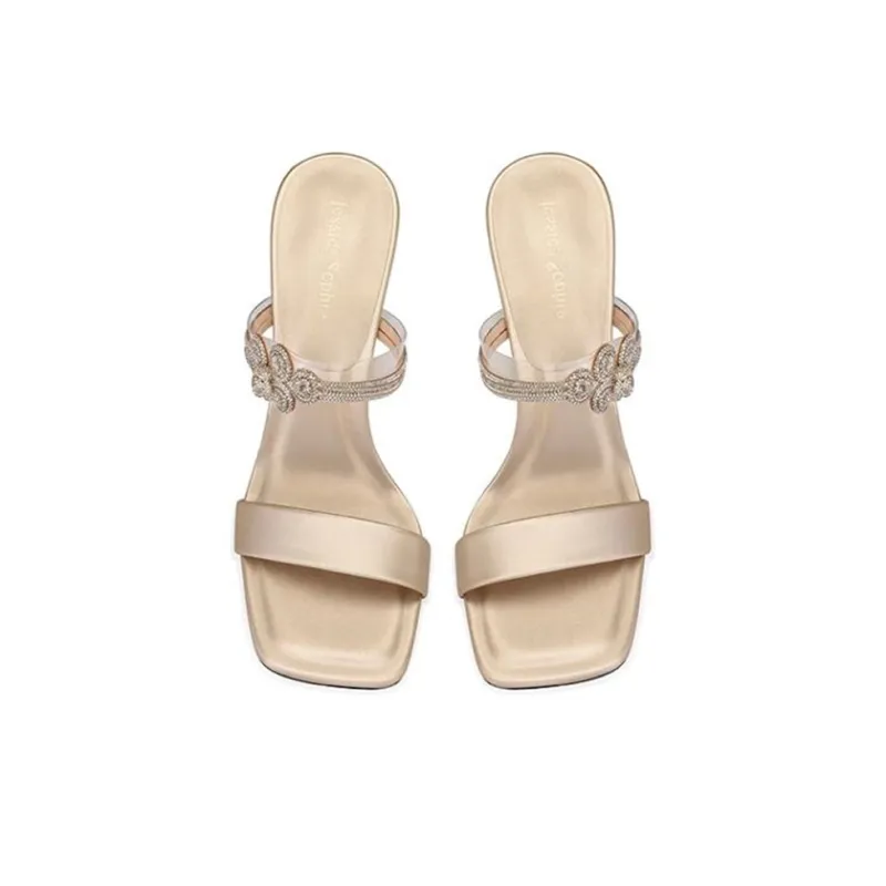 JESSICA SOPHIA Slide Slippers Women's Black-6